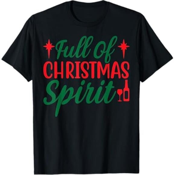 Full of Christmas Spirit Women’s T-Shirt - Picture 3 of 3